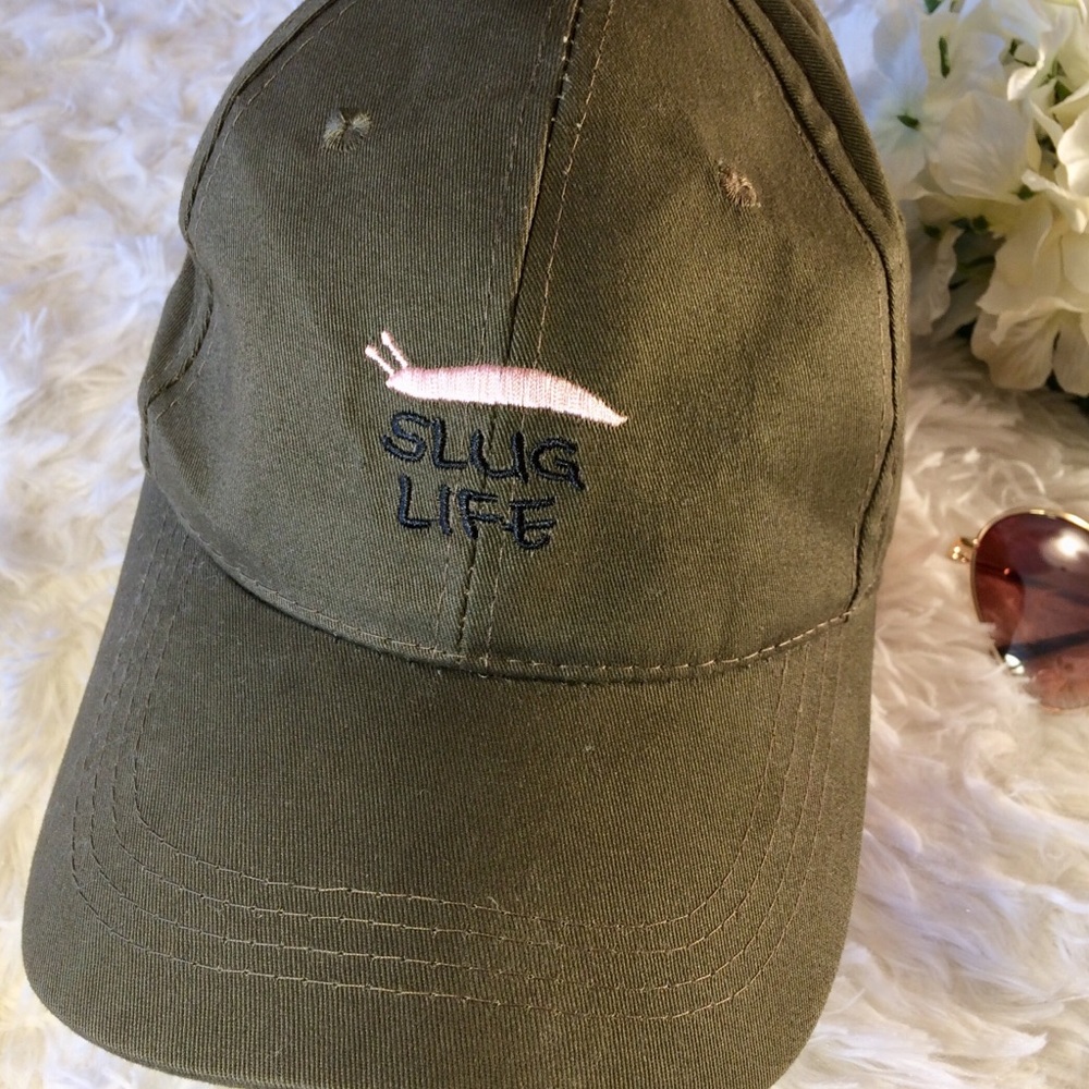 Slug Life Olive Green Cap